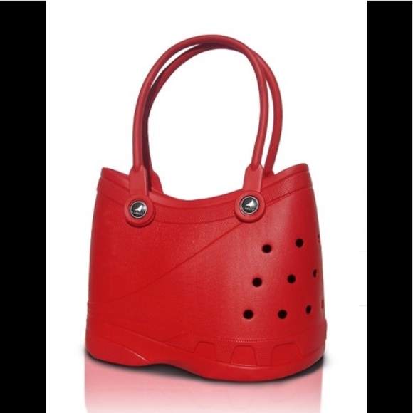 croc like beach bag
